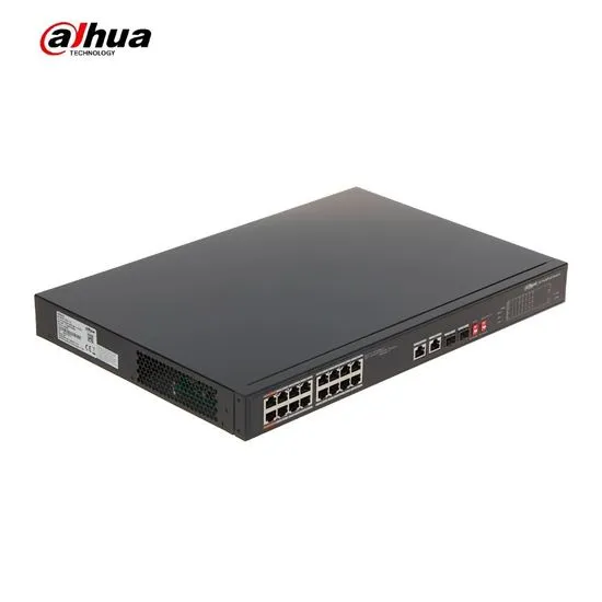 [PFS4218-16ET-240-V2] Dahua 16 Port Yön. Poe Switch