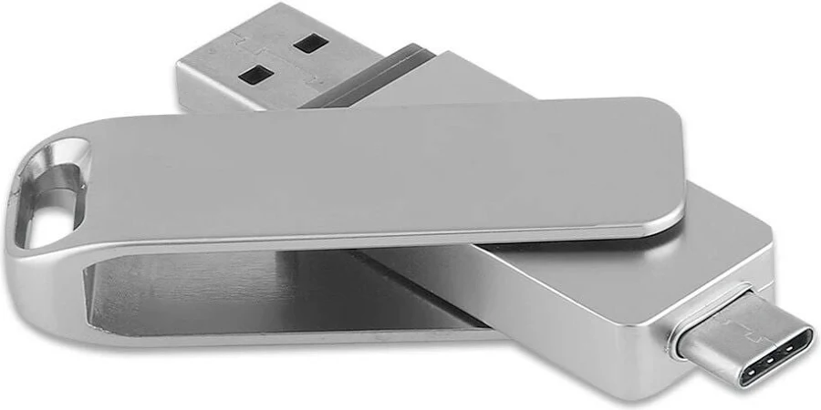 [typ-c bellek] 128 GB Flash Bellek TYP-C ve USB-A