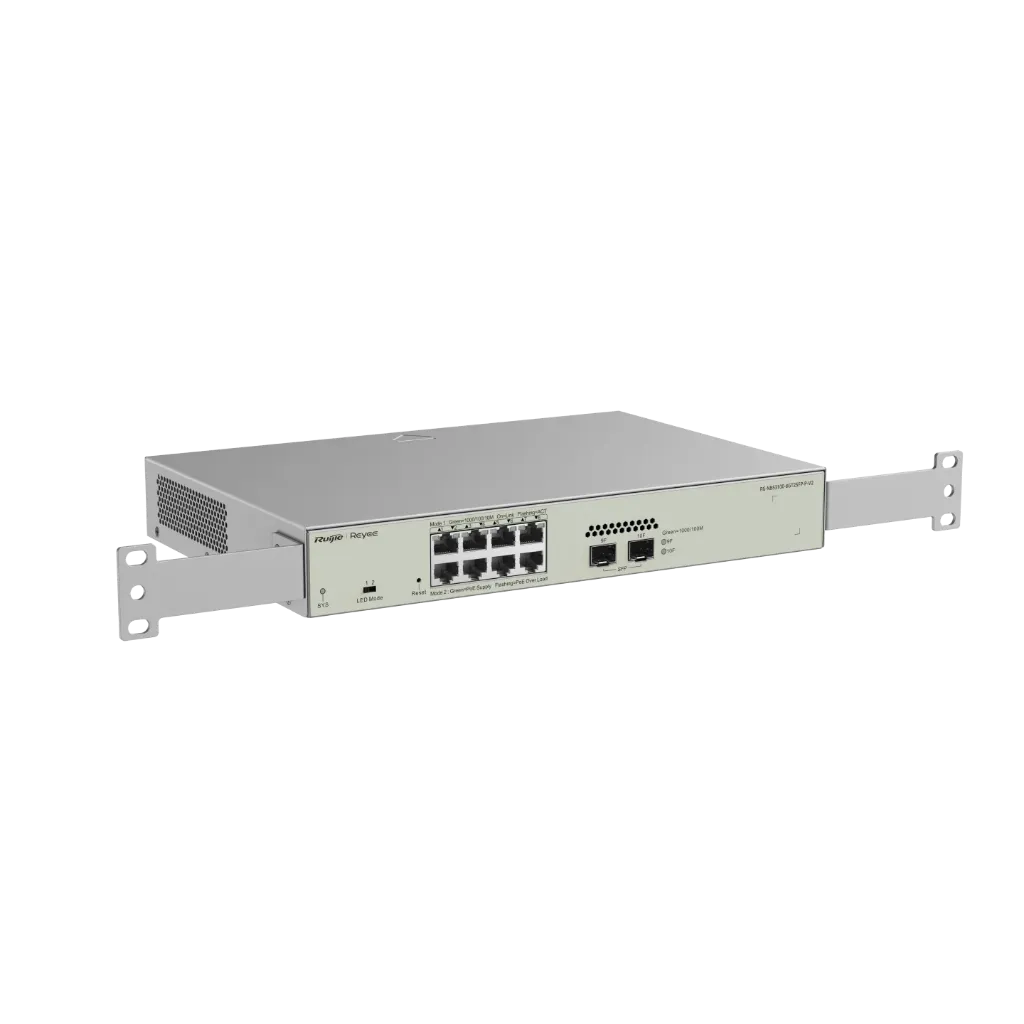 [RG-NBS3100-8GT2SFP-P-V2] Ruijie RG-NBS3100-8GT2SFP-P-V2 8 Port Gigabit PoE Yönetilebilir Switch