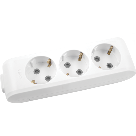 [3LÜ PRİZ] Viko 3 lü Priz Beyaz
